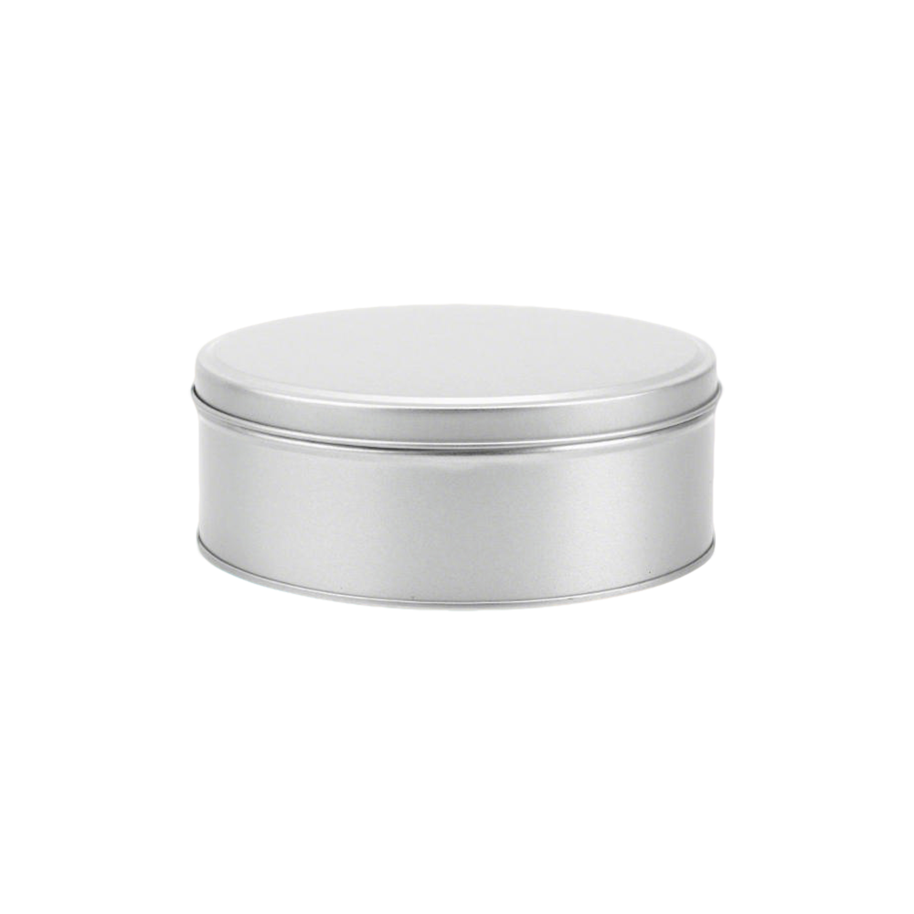Round tin cans